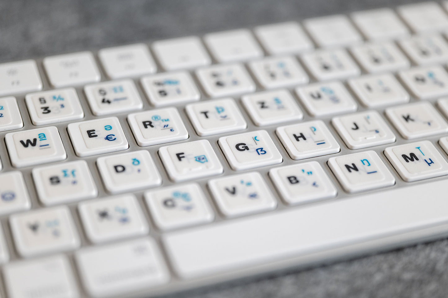 2 TypoTasten-Tastatur-Aufkleber-Sets
