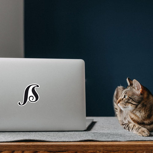 Aufkleber: großes Eszett