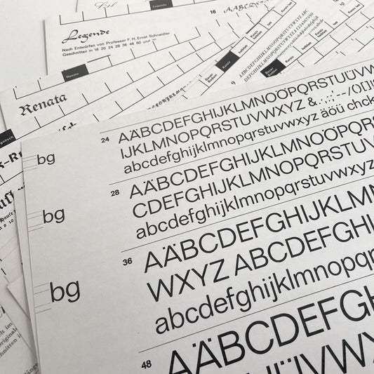 Typo-Kartei: Bauersche Gießerei