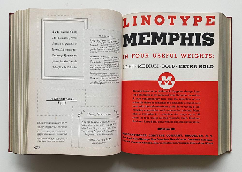 Specimen Book of Linotype Faces