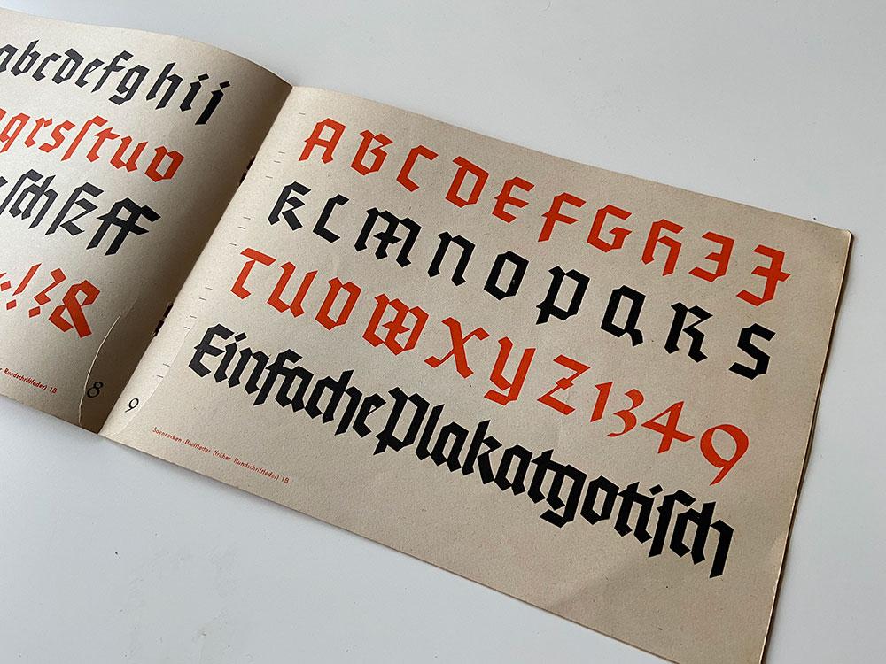 Soennecken-Schriftenhefte: Gotisch