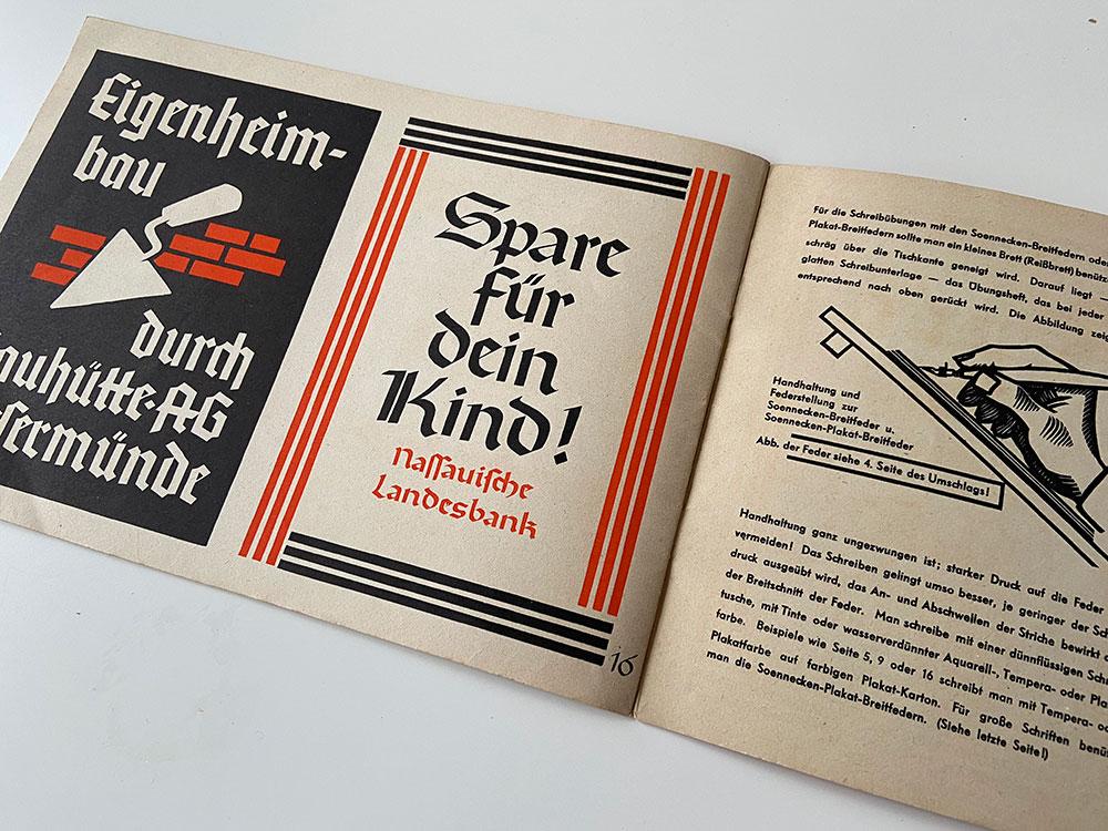 Soennecken-Schriftenhefte: Gotisch