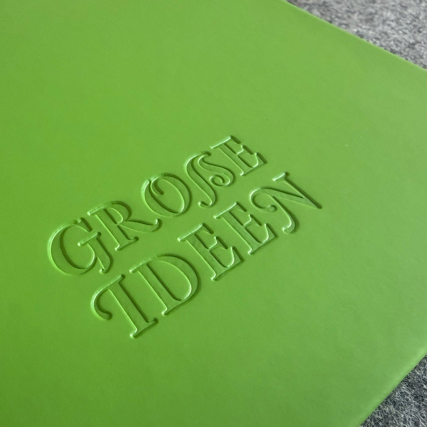 Notitzbuch Großes Eszett