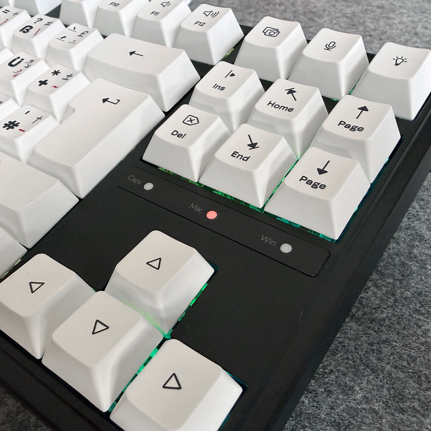 TypoTasten für MacOS auf Keychron C3 Pro