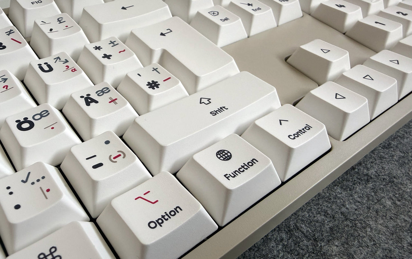 TypoTasten für MacOS auf Keychron C2 Pro 8K